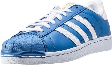 adidas superstar herren 40|Adidas Superstar blue leather.